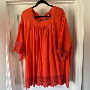 Free People coral dress